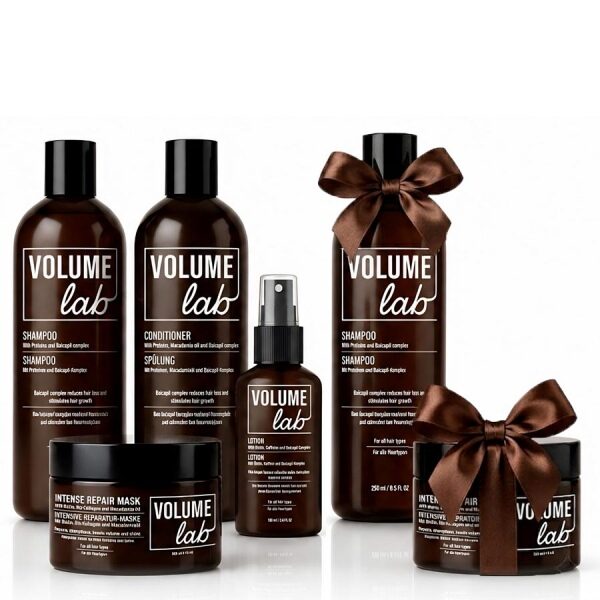 Shampoo, Spülung, Lotion und Maske Volume Lab – Für sichtbar volleres und dichteres Haar! + Geschenk